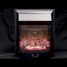 Neapol - Дуб антик с очагом Majestic FX M Black